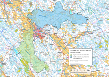 Kopakkaojan ja Mertuanojan valuma-alueet